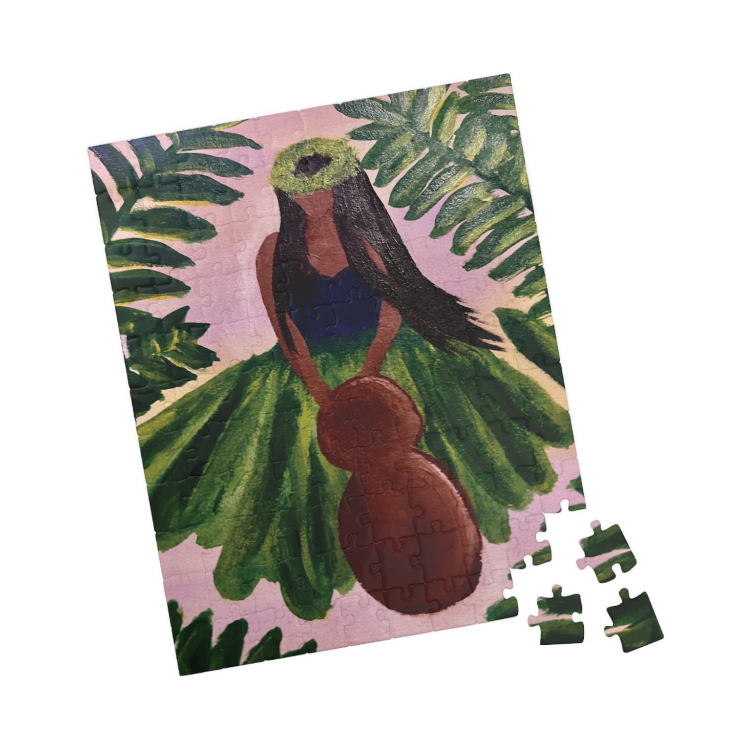 Hula Girl Puzzle - 110 Pieces