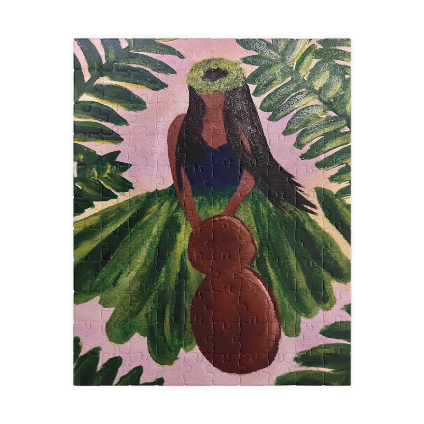Hula Girl Puzzle - 110 Pieces