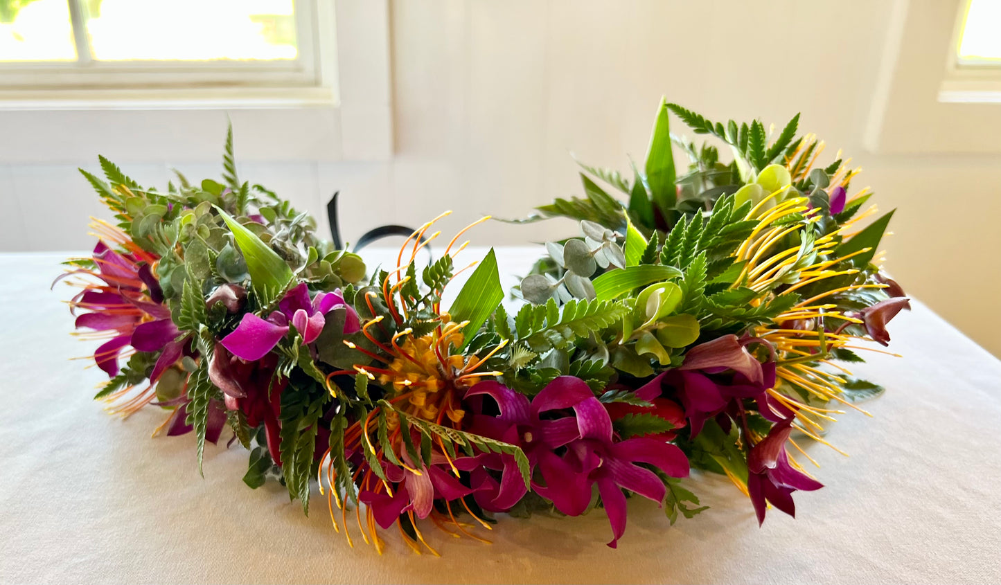 Haku, Lei Po'o ~ Flower Crown