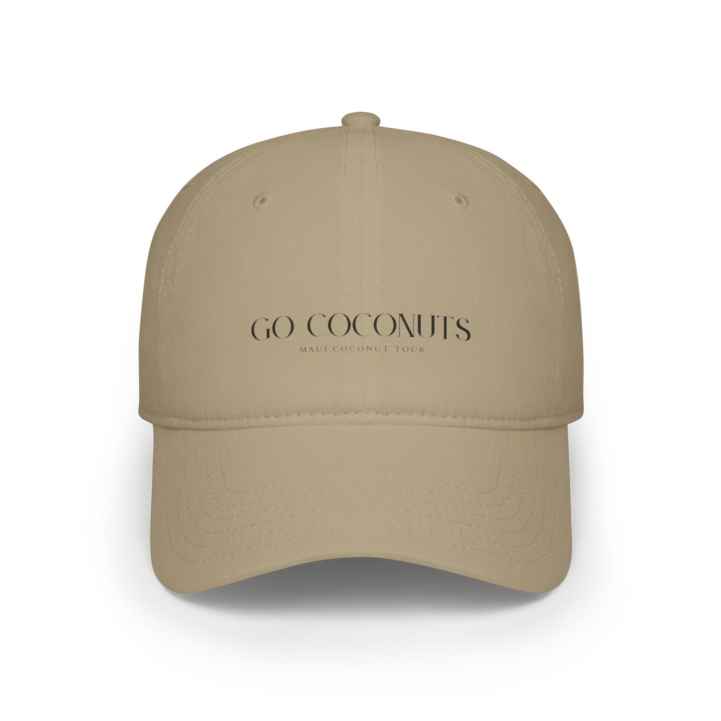 Go Coconuts Low Profile Baseball Cap