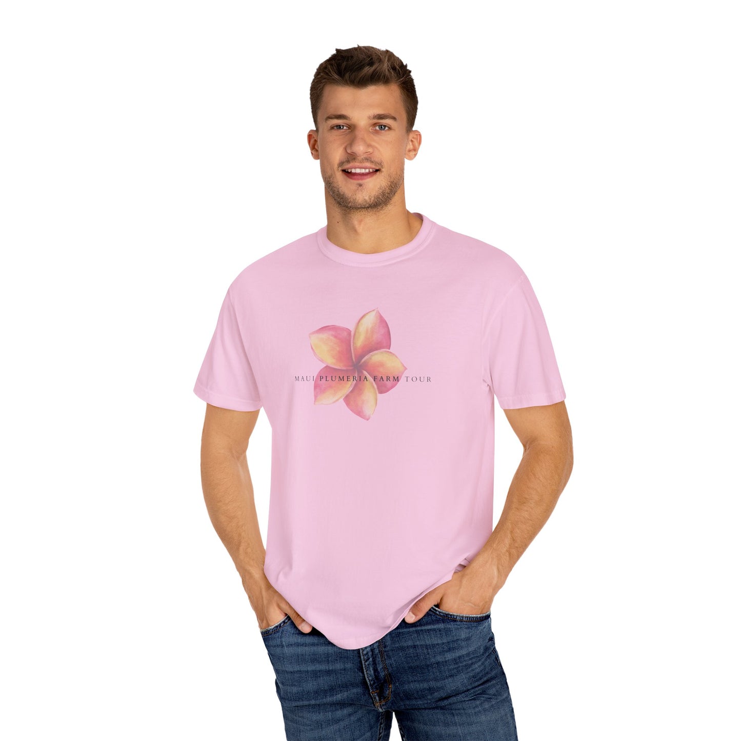 Plumeria Farm Unisex Garment-Dyed T-shirt