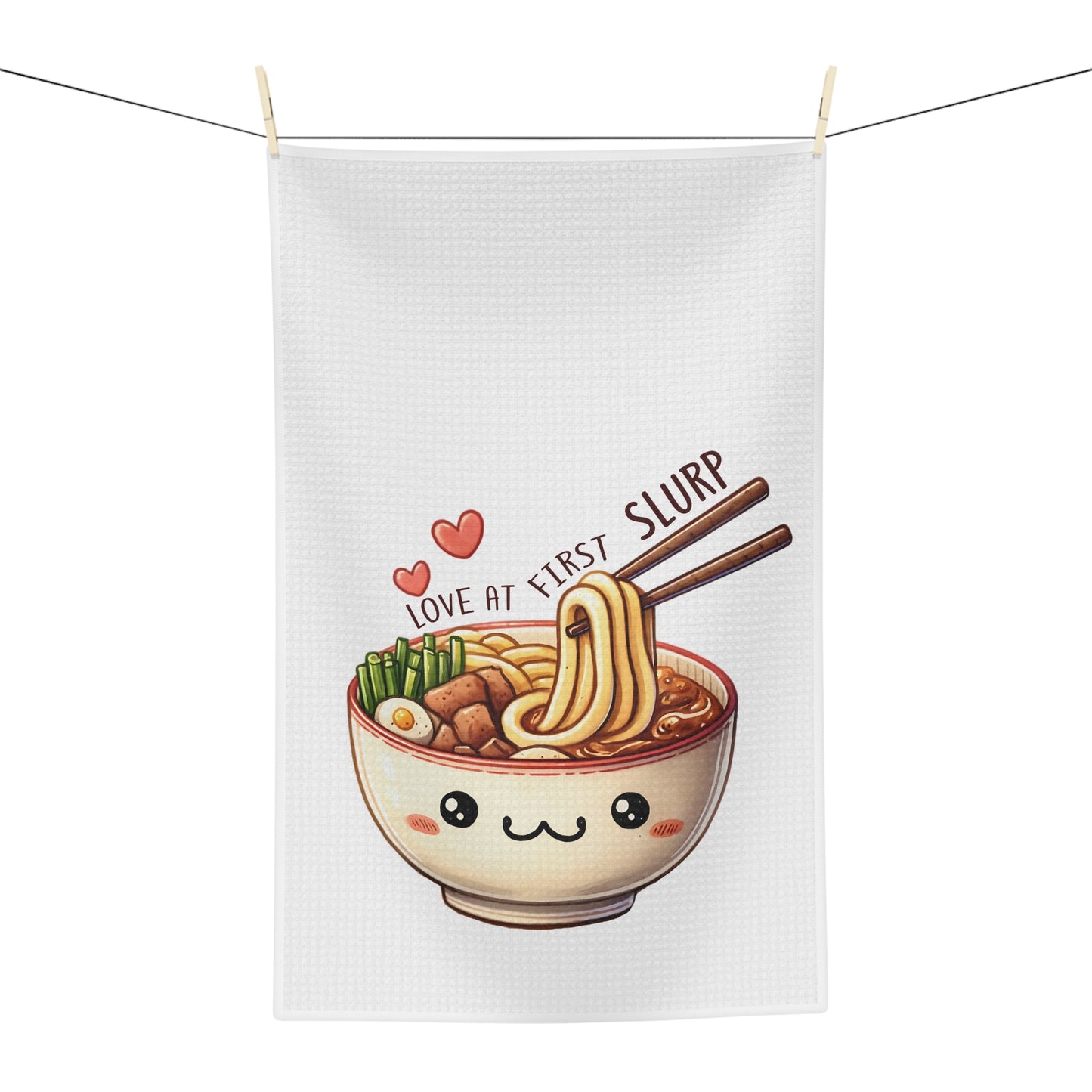 Love at First Slurp Microfiber Tea Towel