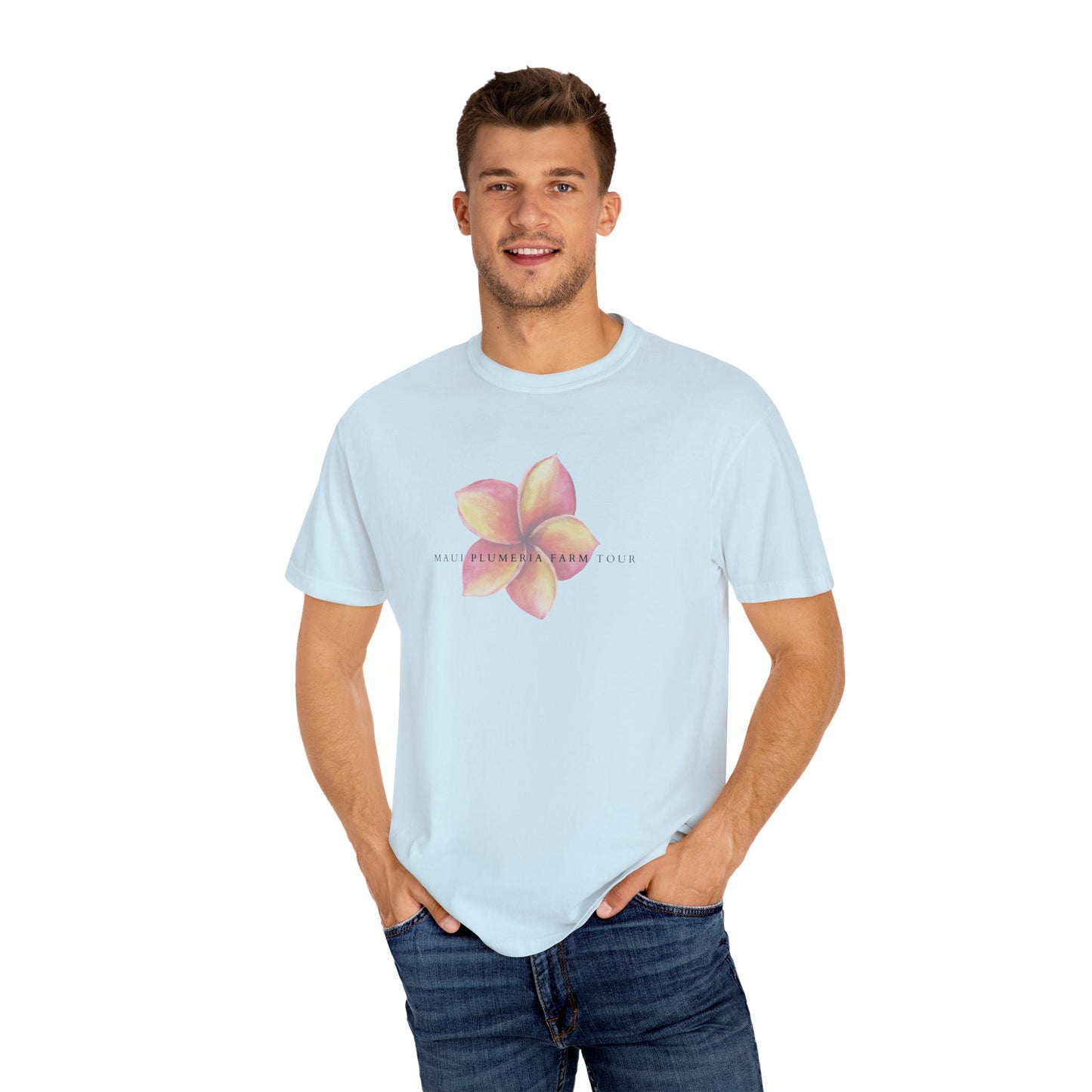 Plumeria Farm Unisex Garment-Dyed T-shirt