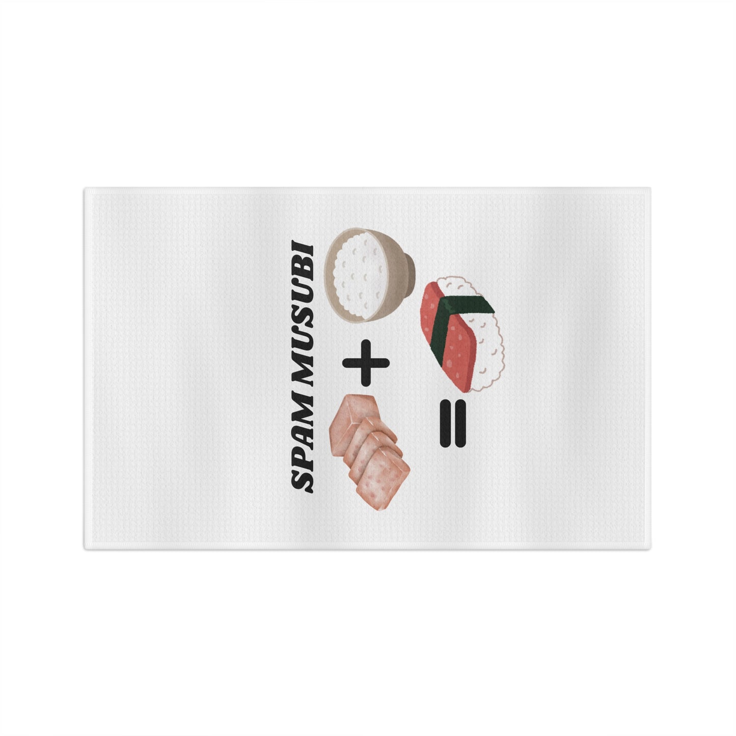 SPAM MUSUBI Microfiber Tea Towel