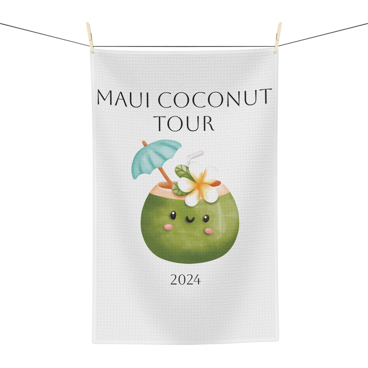 Maui Coco Tour Microfiber Tea Towel