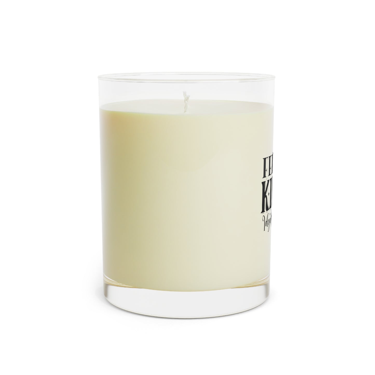 IDGAF Scented Candle - Full Glass, 11oz