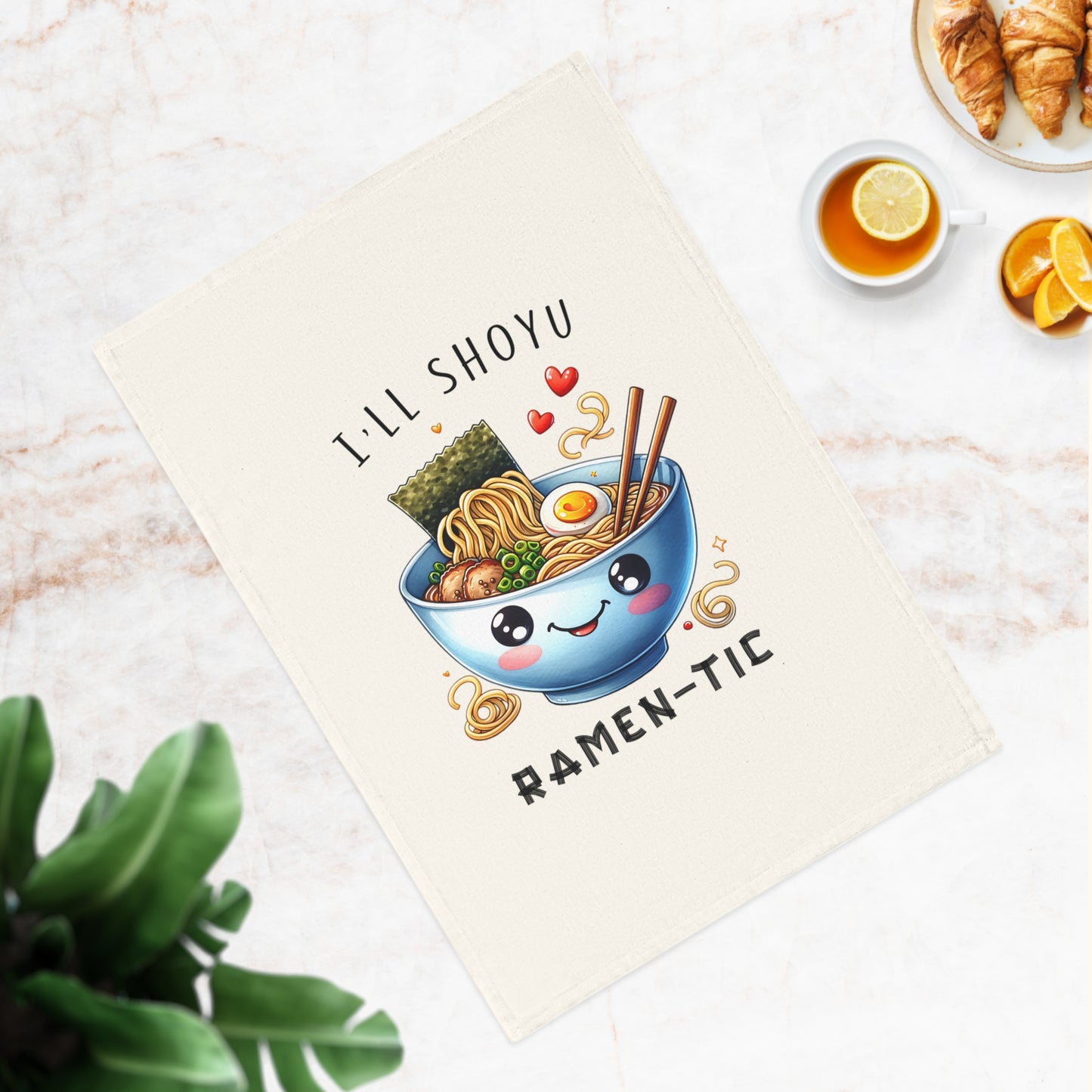 Cotton Tea Towel - 'I'll Shoyu' Kitchen Decor Towel