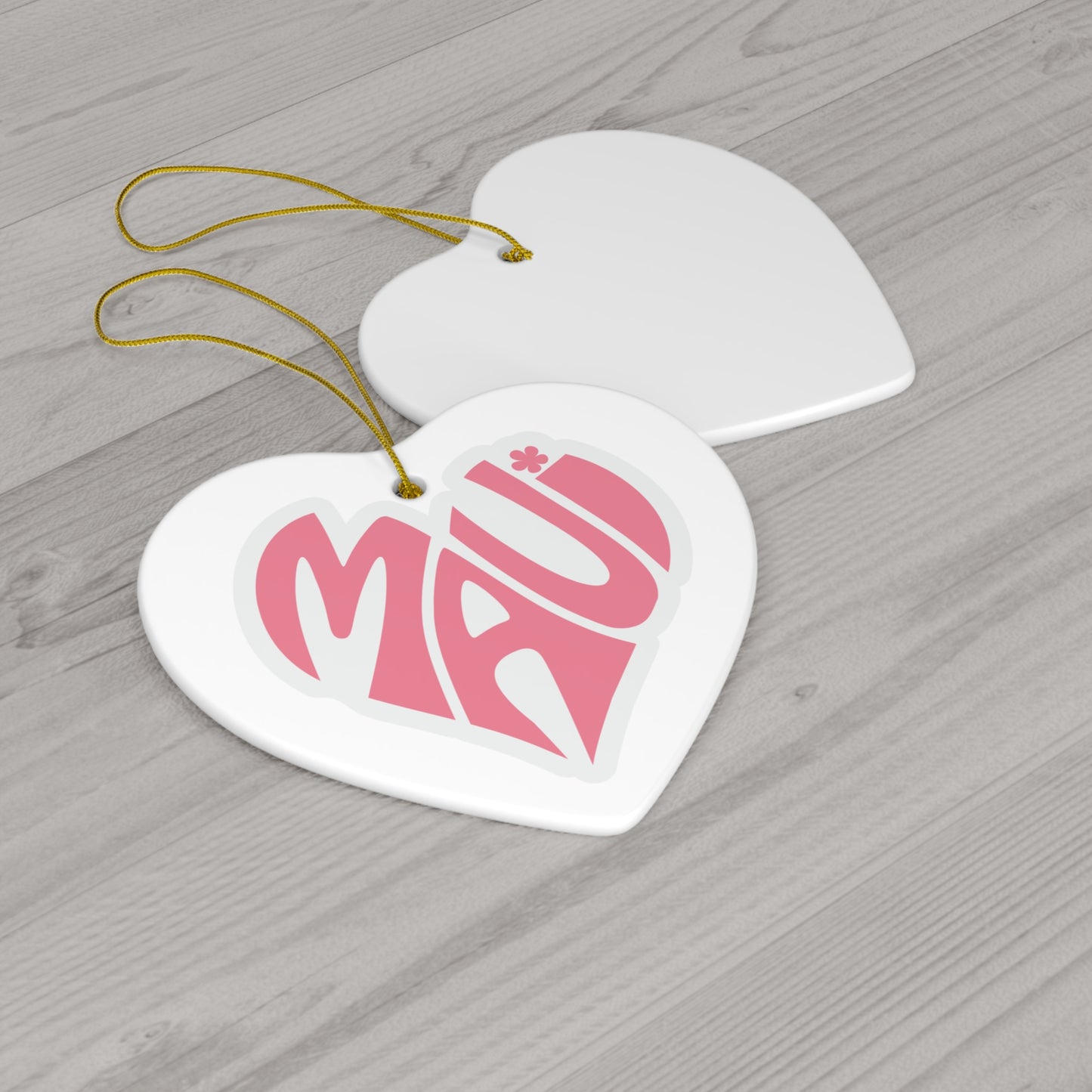 Maui Heart Ornament