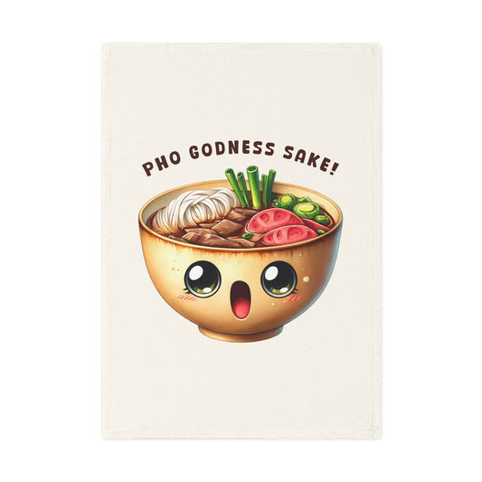 Pho Goodness Sake Cotton Tea Towel