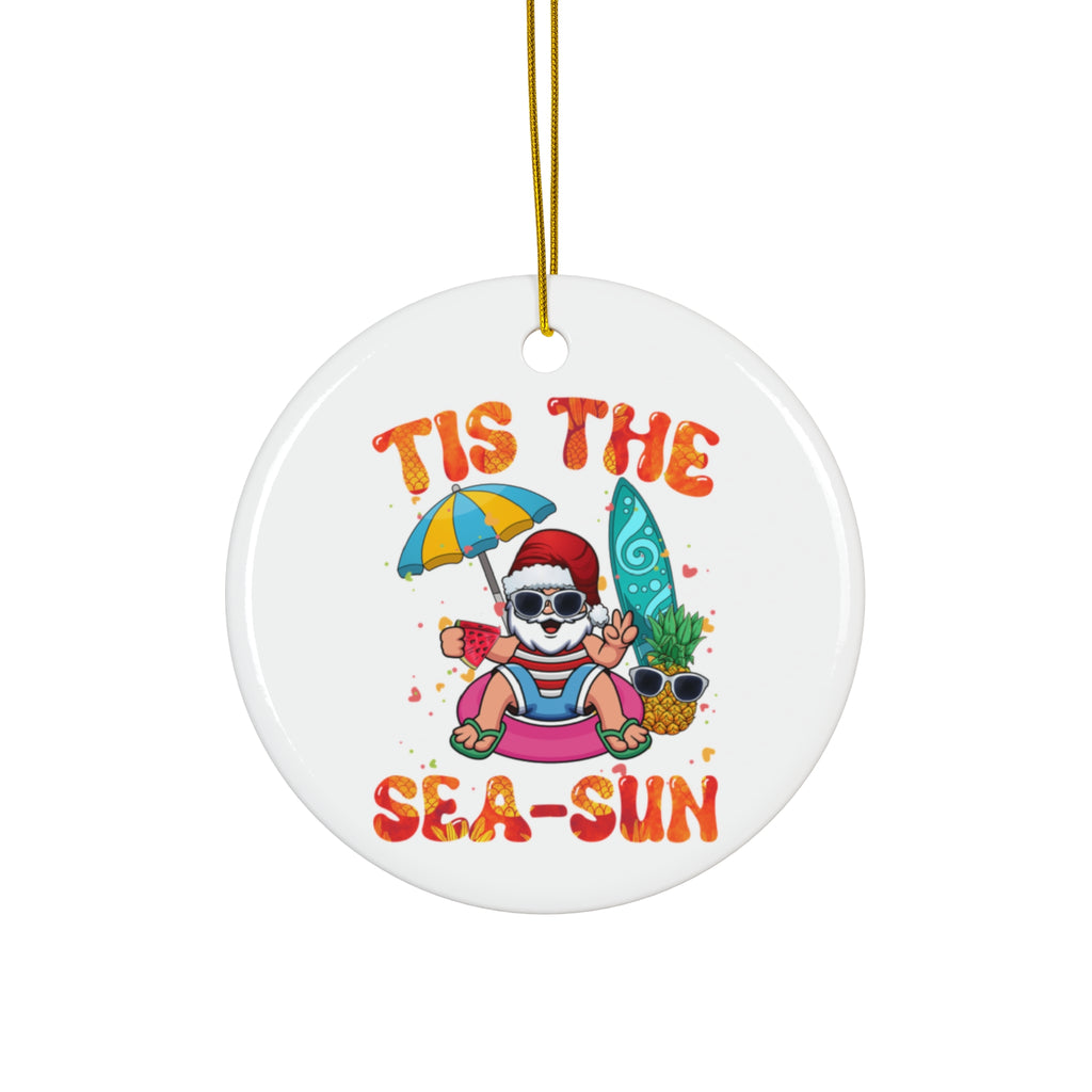 Tis The Sea-Sun Ornament