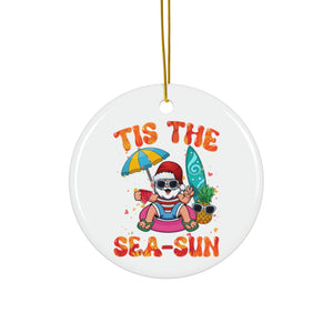 Tis The Sea-Sun Ornament