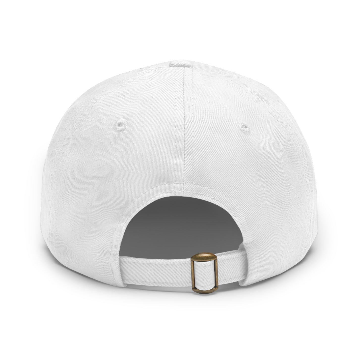 Go Coconuts Dad Hat with Leather Patch (Rectangle)