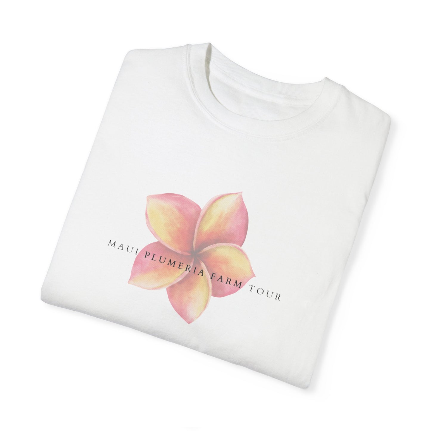 Plumeria Farm Unisex Garment-Dyed T-shirt