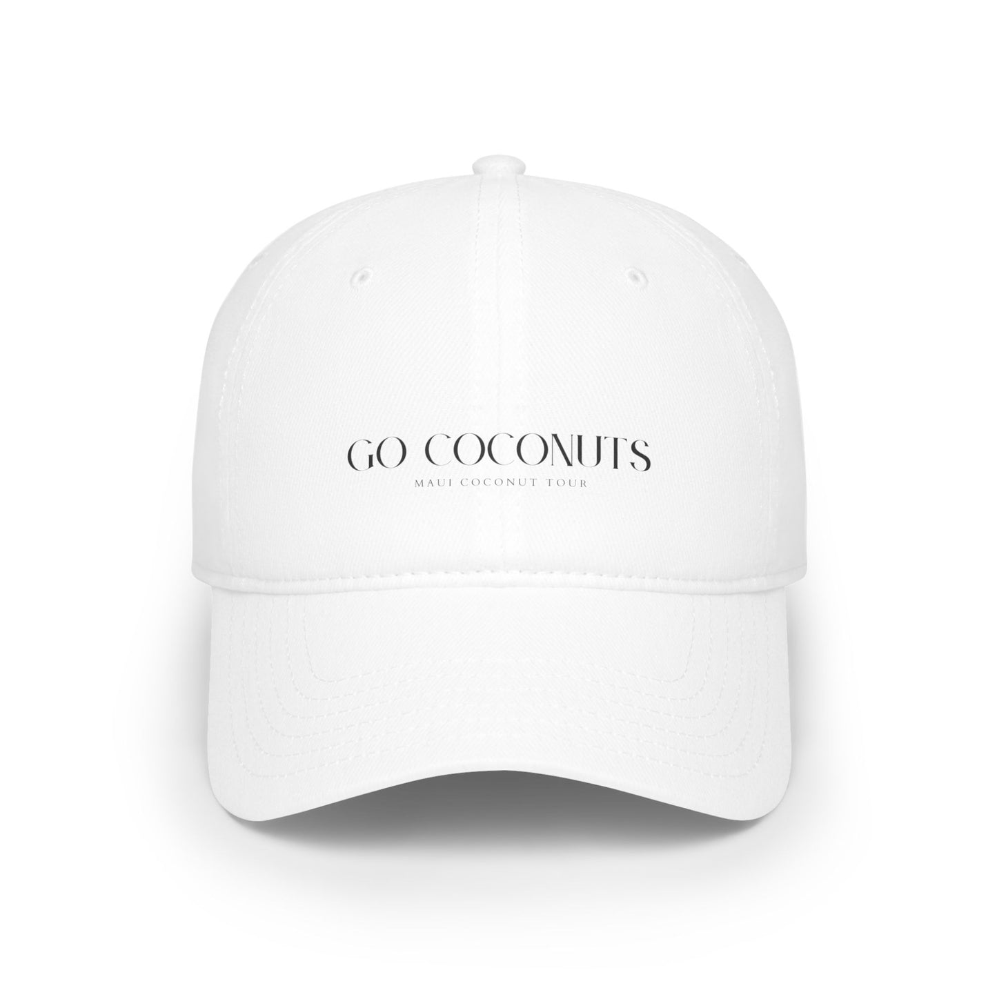 Go Coconuts Low Profile Baseball Cap