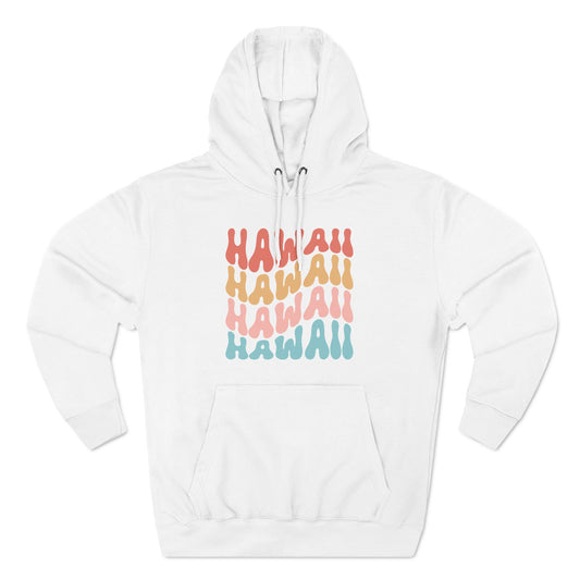 Colorful Hawaii Fleece Hoodie