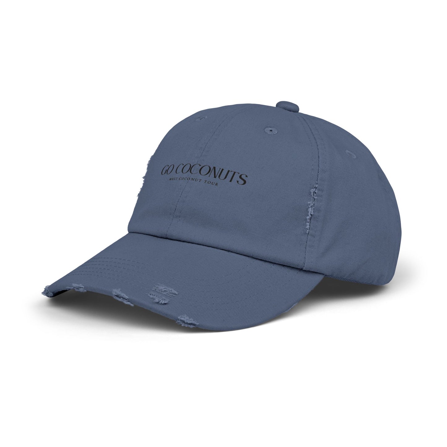 Go Coconuts Unisex Distressed Cap